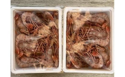 7-010-001　ましけのボタンエビ 700g（350g×2）