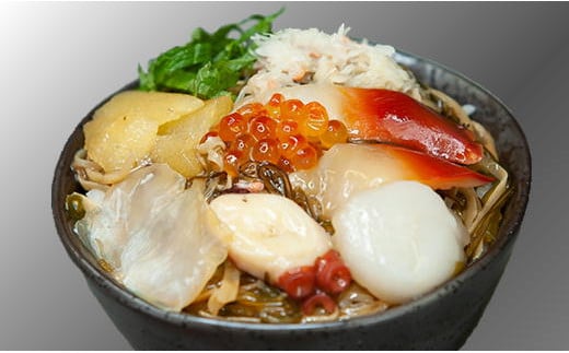 7-013-001　7種の海鮮松前漬（いくら、ほたて他） 600g（100g×6