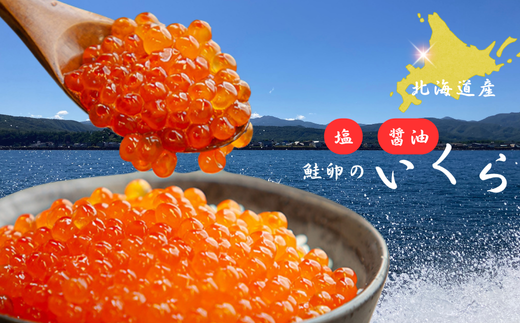 7-022-012　【北海道産】塩いくら・いくら醬油漬セット 各100g