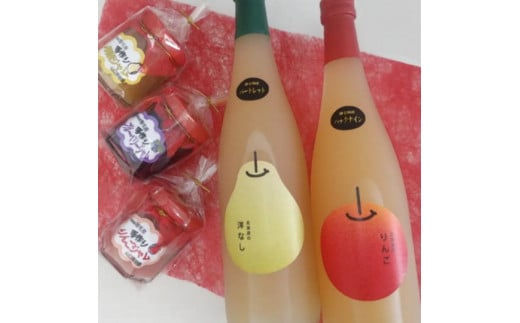 7-012-027　山口果樹園 果汁100%ジュース＆ジャムセット