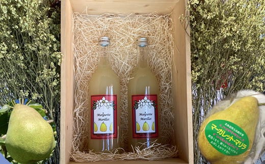 7-020-006　仙北要果樹園の洋梨ジュースと洋梨のセット