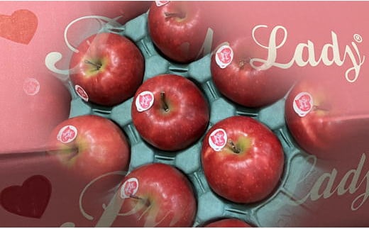 7-012-023　千果園のりんご（ピンクレディ） 約3kg【2026年2月