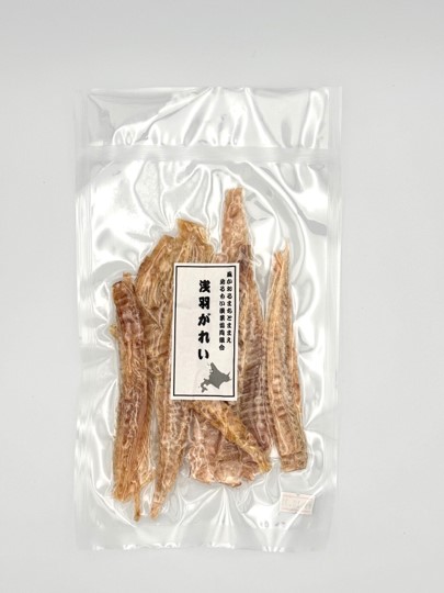北るもい漁協の浅羽かれい素干し　1袋（北海道・珍味・乾物・おつまみ・肴・カレイ・鰈）