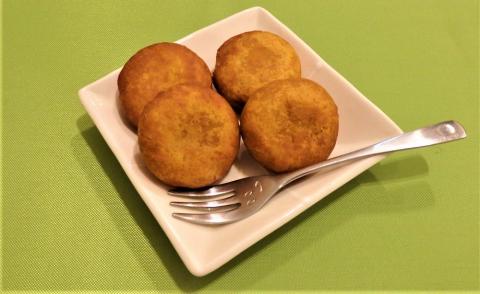 上田ファームのかぼちゃ団子チーズin　300g×3（北海道・冬至・おやつ・スイーツ・お弁当・手軽・もちもち・丸・彩り・手作り・くりあじ・くり将軍・ロロン）