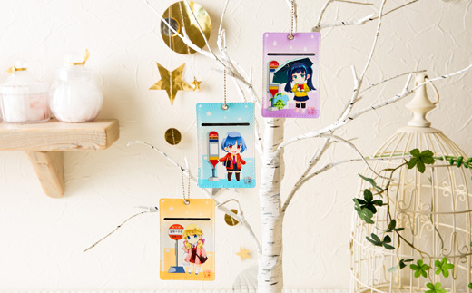 沿岸バス　萌えっ子パスケース（02 天羽みなと）【1211201】