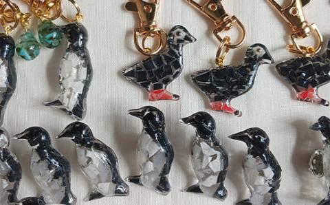 ウトウのキーホルダー【26006】