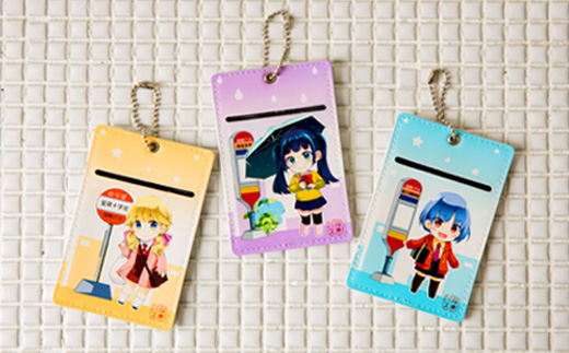 沿岸バス　萌えっ子パスケース（02 天羽みなと）【1211201】