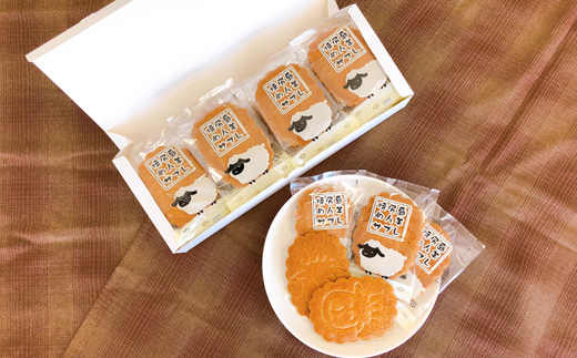 御菓子司梅月焼尻めん羊サブレ（20枚入）【1110301】