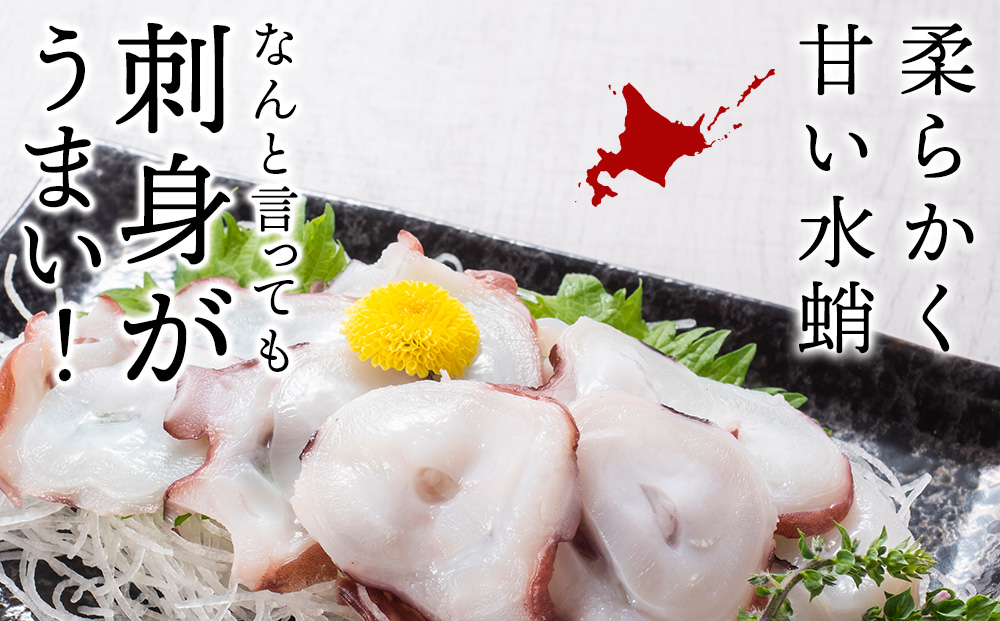 北海道天塩町 煮たこ 足 700ｇ前後＜天塩の國＞