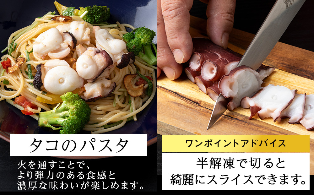 12月発送先行予約 たこ足（1欠片×5）計500～550ｇ＜浪岡屋＞