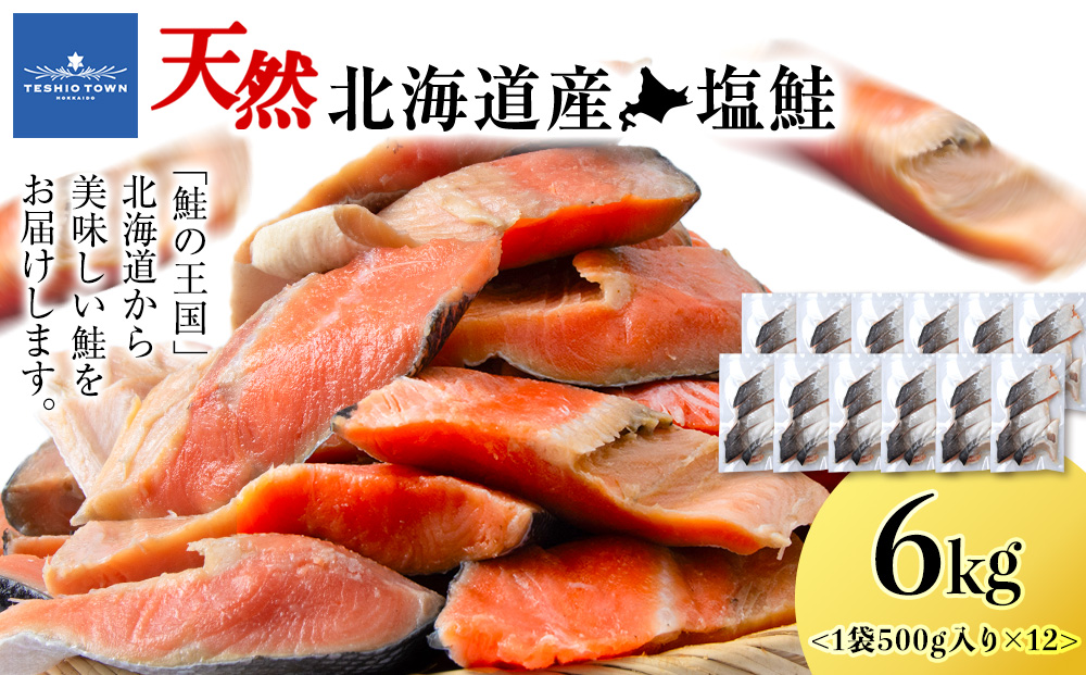 ☆北海道産 塩サケ切り身 6kg