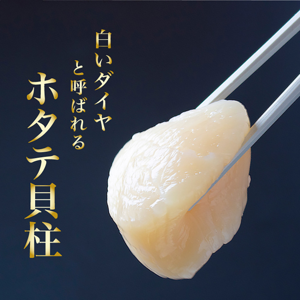 2025年とれたてを急速冷凍北海道猿払産　冷凍ホタテ貝柱　500g（25～30玉）【0104208】