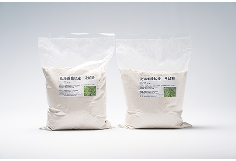 日本最北の村北海道猿払産　そば粉【06002】