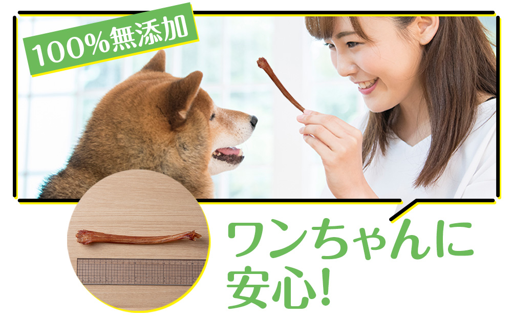 犬 おやつ 無添加 国産 エゾ鹿 アキレス 腱 (50g) 歯磨き 歯石 ガム 犬用 トリーツ ペットフード ドッグフード エゾシカ:  浜頓別町ANAのふるさと納税