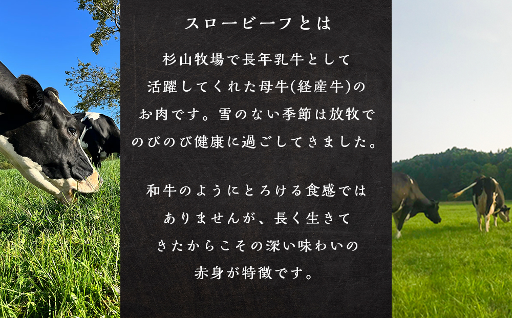 放牧牛 スロービーフ トライプジャーキー(犬用) 120g(30g×4) 杉山牧場 北海道 浜頓別 肉 牛 牛肉 ウエットエイジング