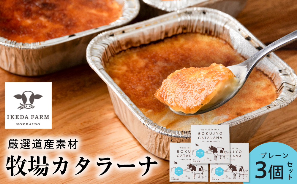 北海道 お菓子 スイーツ カタラーナ 3種 セット アイス 冷凍 ギフト 箱入り