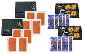 オホーツク枝幸 鮭とばカット・いくら醤油漬けセット 永光水産 【 海鮮 海産物 魚介 魚卵 応援 支援 冷凍 ギフト おつまみ 自宅用 肴 北海道 オホーツク 枝幸 】