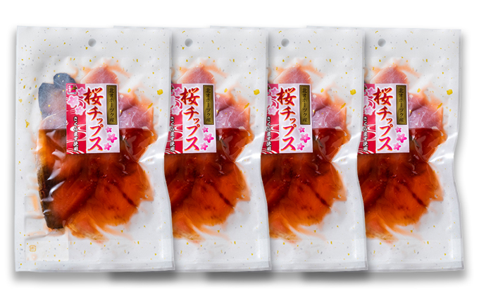 サクラマスとばスライスソフト「桜チップス」400g【 とば トバ 珍味 燻製 魚貝類 魚介類 加工食品 北海道 オホーツク 枝幸 】