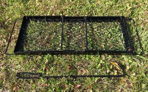 キャンパーの必需品！焚き火テーブル「焚き火くん」火かき棒セット【オホーツク枝幸】