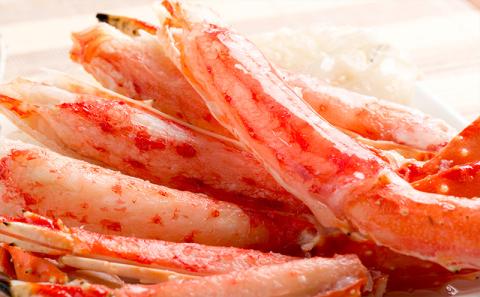 ［冷蔵でお届け］訳あり タラバガニ 姿 2kg前後【オホーツク枝幸産】 チルド