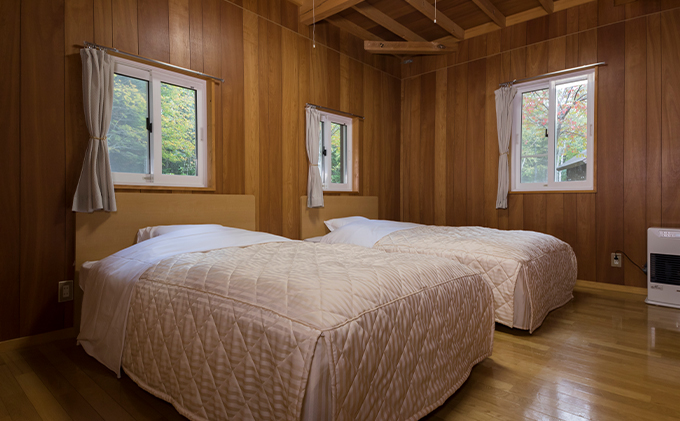 夏のコテージ1泊プラン（BBQハウス利用可） 北海道 宿泊 温泉 宿泊券 アウトドア 旅行