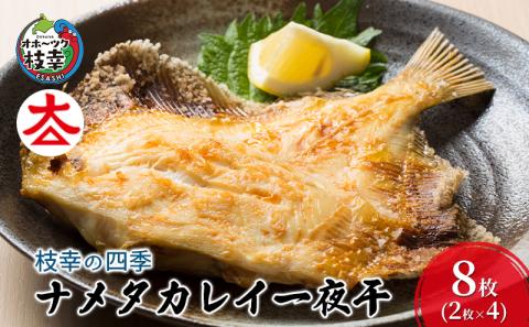 枝幸の四季 ナメタカレイ一夜干 8枚