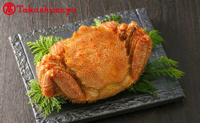 北海道オホーツク産 毛がに【高島屋選定品】【 毛ガニ 蟹 かに カニ 北海道 オホーツク 枝幸 】