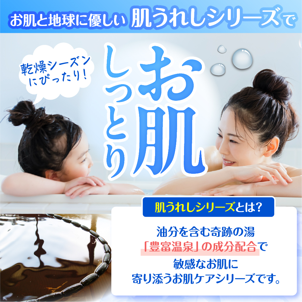 豊富温泉 濃縮温泉水サロベツ大地恵泉 (500ml×6本) ＋ ボディソープ (600ml×1個) ＋ 石けん(約80g×1個) セット