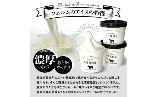 【2026年1月配送】とよとみ牛乳ソフトクリーム【ミルク 120ml×12個】