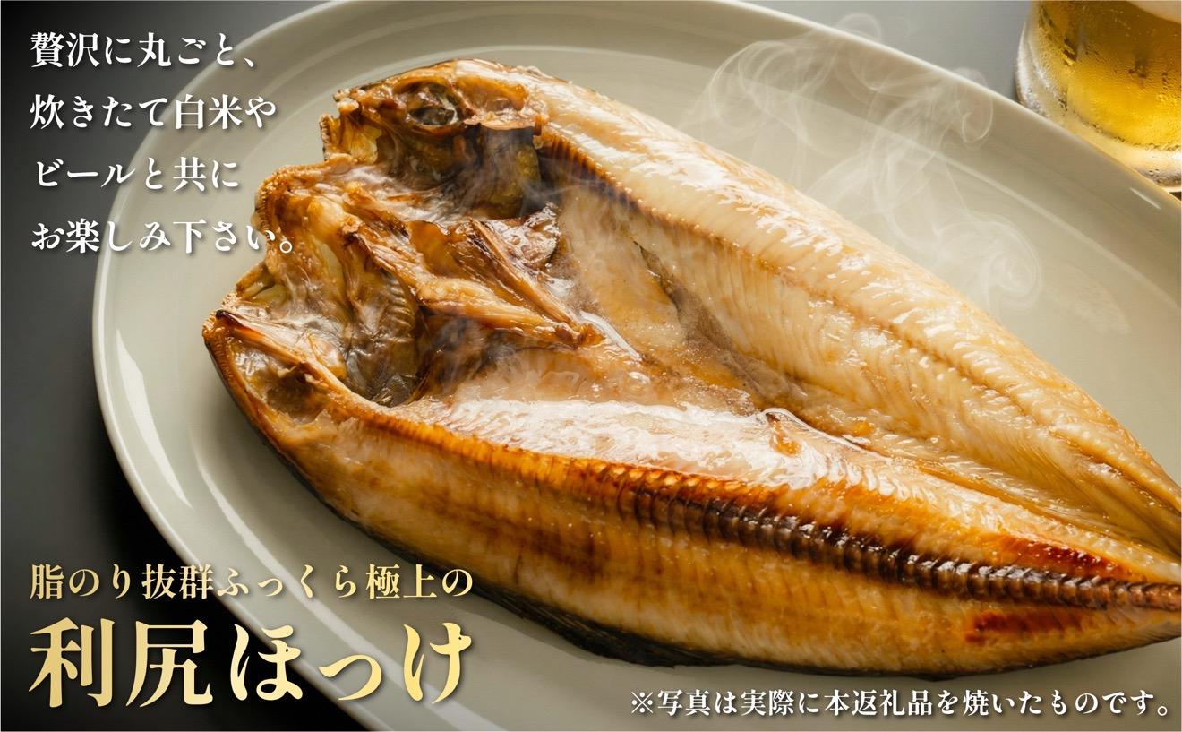 干物 ホッケ 一夜干し 5枚 | 開きほっけ 北海道 利尻産 真ほっけ 肉厚 無添加 約1.7kg前後 ひもの 冷凍 ギフト 焼き魚 約10食分 [1060005]