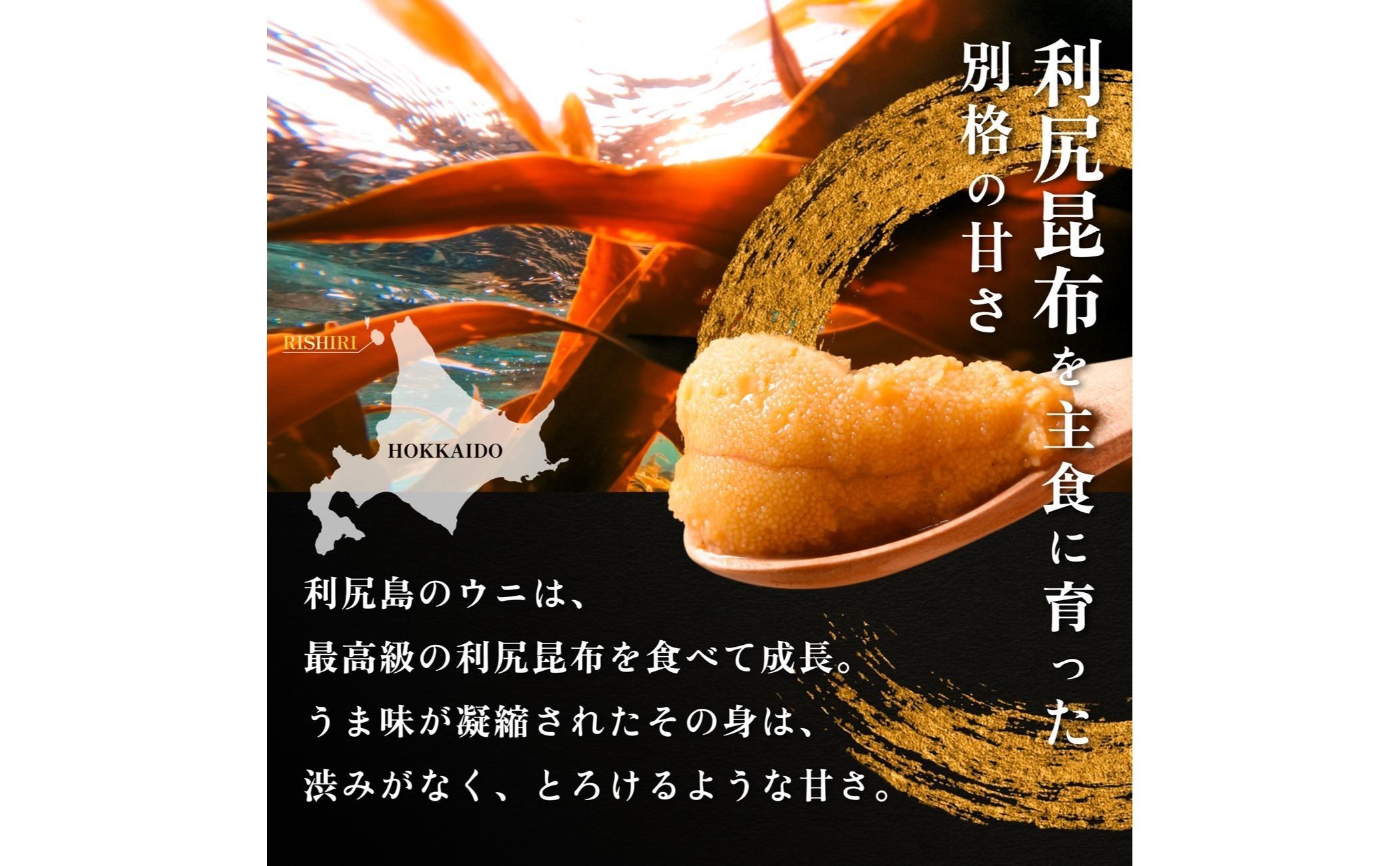 【2026年発送受付】利尻昆布育ちの天然生うに 塩水キタムラサキ 360g (90g×4p)｜北海道 朝獲れ 塩水 ウニ 無添加 ミョウバン不使用 生 うに 雲丹 国産 天然 利尻 キタムラサキ [1110011] 天然ムラサキウニ90g×4（8人前）