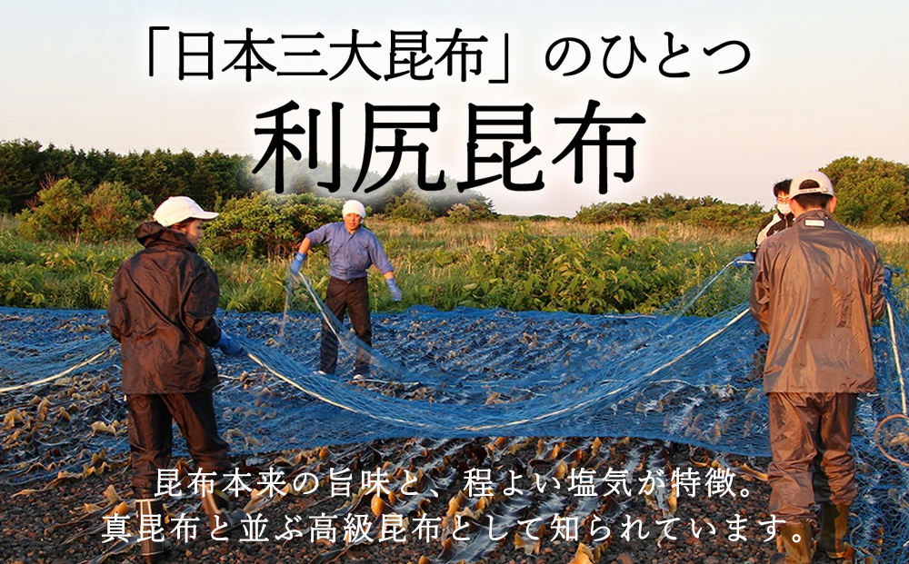 利尻切り昆布（1小袋2枚入×5袋）1セット《昆布屋神兵衛》