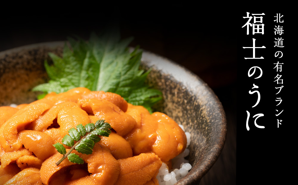 ★2026年8月発送★ 北海道 利尻島産 食べ比べ塩水生うに紅白セット 400g(各100g×2パック)【福士水産】