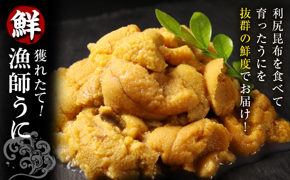 【2026年発送予約】塩水ムラサキウニ 100g×2P ＆ 昆布まみれソース 180ml×2本 昆布屋神兵衛