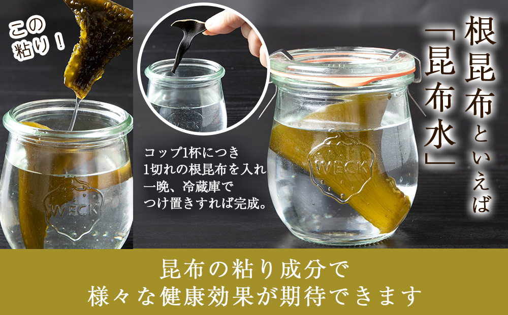 利尻島産 根昆布 6袋セット＜利尻漁業協同組合＞