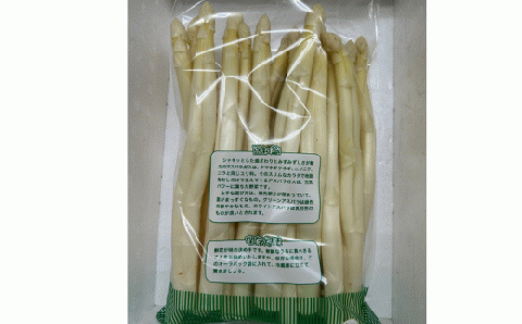 「数量限定訳あり品」希少なホワイトアスパラ 700g【配送不可地域：離島】（2025年4月10日以降発送） BHRG066