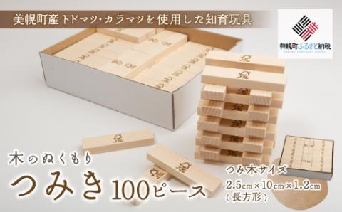 木のぬくもり「つみ木・100ピース」 BHRG094