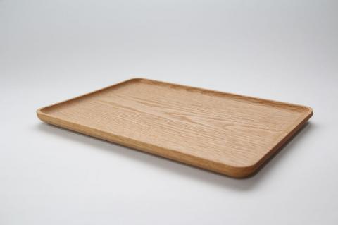 ㈱山上木工 トレイL （１枚板） | 無垢材 天然木 ナラ シンプル パン キッチン 美しい おしゃれ オシャレ 手作り ハンドメイド 北海道 津別町 送料無料