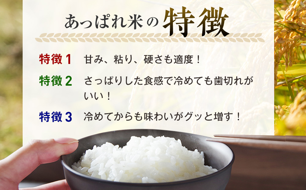 【令和7年産・早期予約受付】北海道産 津別町あっぱれ米（玄米）10kg