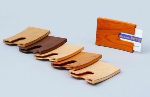 ㈱山上木工 名刺ケース | 無垢材 天然木 ナラ シンプル パン キッチン 美しい おしゃれ オシャレ 手作り ハンドメイド 北海道 津別町 送料無料