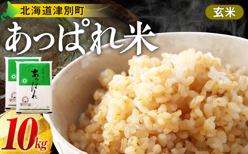 【令和7年産・早期予約受付】北海道産 津別町あっぱれ米（玄米）10kg