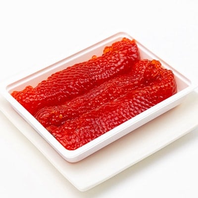 【北海道知床産】鮭筋子(塩漬) 500g【配送不可地域：離島・沖縄県】