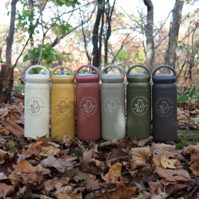 知床トコさんデイオフタンブラー ダークグレー 500ml×1本【配送不可地域：離島・沖縄県】