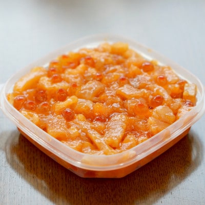 【北海道知床産】鮭いくら親子漬け 600g(100g×6)【配送不可地域：離島・沖縄県】