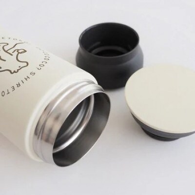 知床トコさんトラベルタンブラー ホワイト 350ml×1本【配送不可地域：離島・沖縄県】