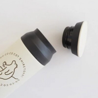 知床トコさんトラベルタンブラー カーキ 350ml×1本【配送不可地域：離島・沖縄県】