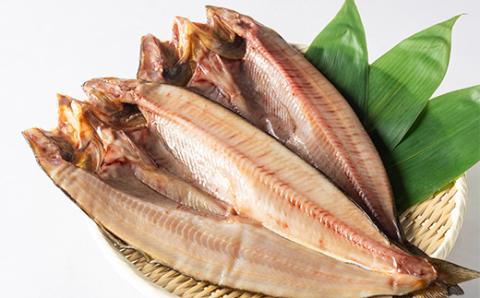 知床産真ホッケ一夜干し400g×4尾セット　漁師福まさの特製手作り干物【配送不可地域：離島・沖縄県】