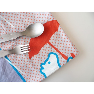 知床トコさんバンダナ/傘柄【配送不可地域：離島・沖縄県】