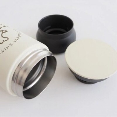 知床トコさんトラベルタンブラー カーキ 350ml×1本【配送不可地域：離島・沖縄県】