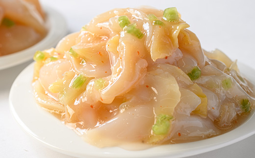 北海道知床産 ほたてとつぶのわさび漬け詰合せ【配送不可地域：離島・沖縄県】